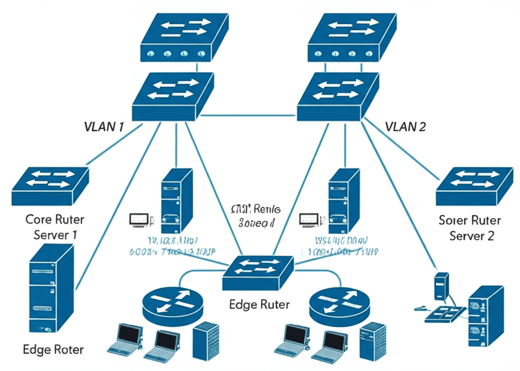 Computer network diagram